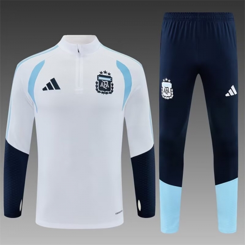 2026/27 Argentina White Thailand Soccer Tracksuit Uniform-LH/815/801