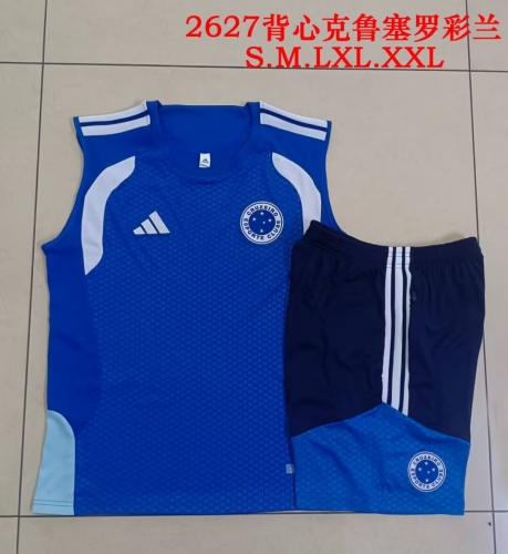 2026/27 Cruzeiro EC CaiBlue Tracksuit Vest Set-815