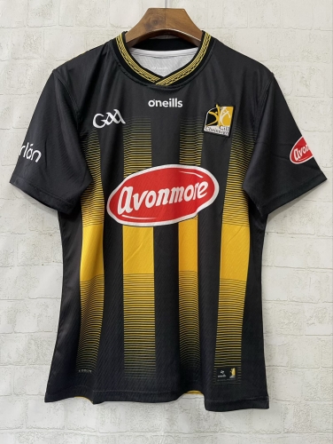 2026 GAA Season Black & Yellow Thailand Rugby Shirts-805