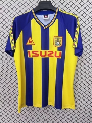 98/99 Retro Version Coventry City Away Yellow & Blue Thailand Soccer Jersey AAA-503