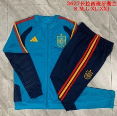 2026/27 Spain Lake Blue Thailand Soccer Jacket Uniform-815/LH