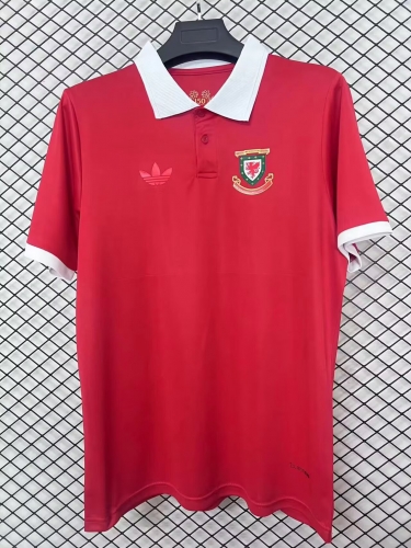 150th Commemorative Version 2026/27 Wales Red Thailand Soccer Jersey AAA-95