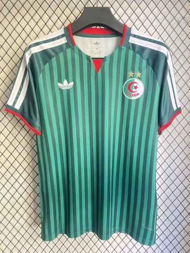 2 Stars 2026/27 Algeria Away Green Thailand Soccer Jersey AAA-23