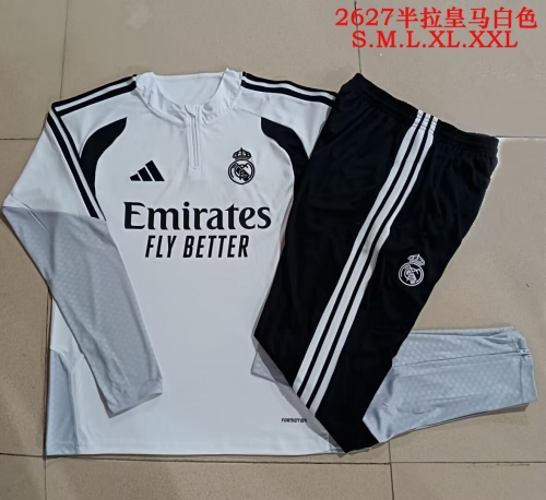 2026/27 Rea Madrid White Tracksuit Uniform-815