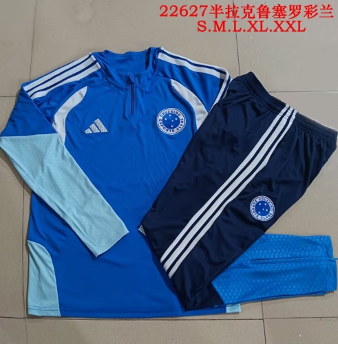 2026/27 Cruzeiro EC CaiBlue Thailand Soccer Tracksuit Uniform-815