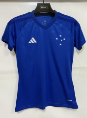 2026/27 Cruzeiro EC Home Blue Thailand Women Soccer Jersey AAA-1116