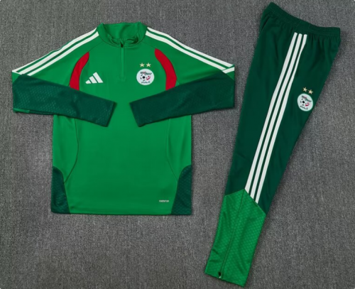 2026/27 Algeria Green Thailand Soccer Tracksuit Uniform-801/411