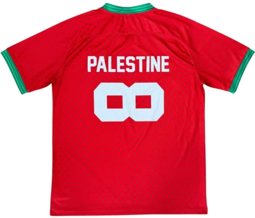 2026/27 Palestine Red #8 (PALESTINE) Thailand Soccer Jersey AAA-38