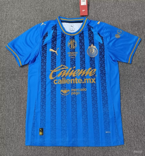 2026/27 Deportivo Guadalajara 2nd Away Blue Thailand Soccer Jersey AAA-47/312/416