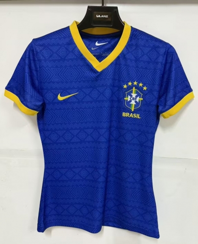 2026/27 Special Version Brazil Blue Female Thailand Soccer Jersey AAA-1116