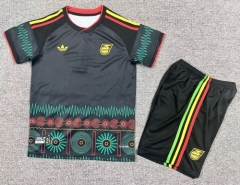 Kids 2026/27 Jamaica Away Black Kids/Youth Soccer Uniform-1040/208/530