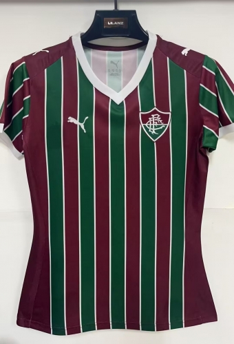 2026/27 Fluminense FC Home Red & Green Female Soccer Jersey AAA-1116