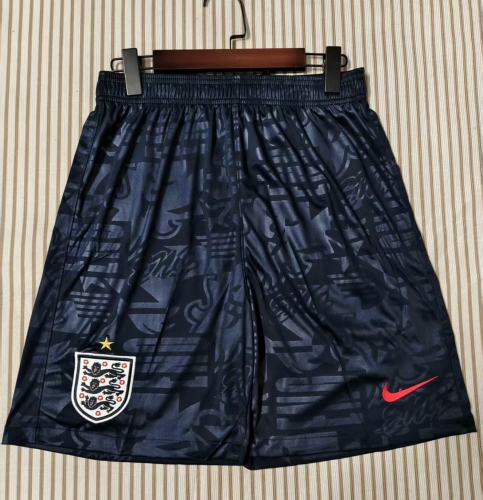 2026/27 England Away Black Thailand Soccer Shorts-BL