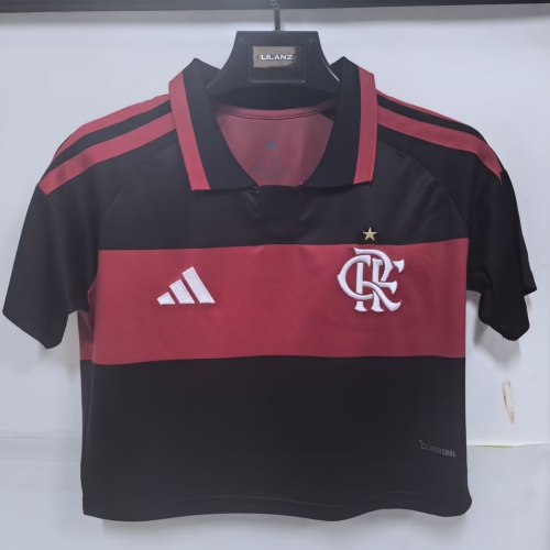 Short Clothing 2026/27 CR Flamengo Home Red & Black Thailand Women Soccer Jersey AAA-1116