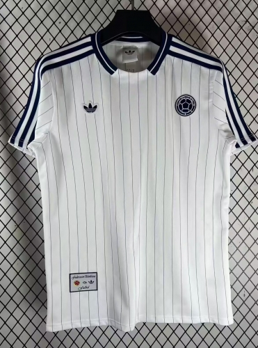 2026/27 Retro Colombia White Thailand Soccer Jersey AAA-23/510