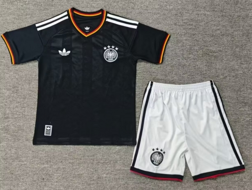 Kids 2026/27 Germany Black Kids/Youth Soccer Uniform-BL