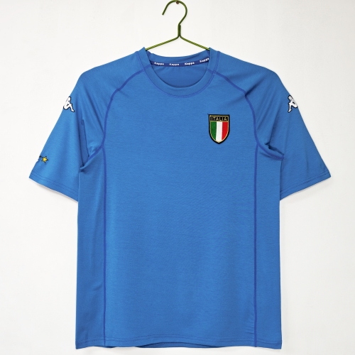 2000 Retro Version Italy Home Blue Thailand Soccer Jersey AAA-811/1041/66