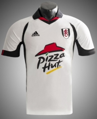01/02 Retro Version Fulham FC Home White Thailand Soccer Jersey AAA-1041