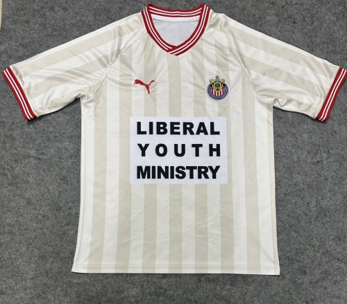 2026/27 Commemorative Version Deportivo Guadalajara Rice White Thailand Soccer Jersey AAA-07