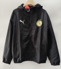 2 Star 2026/27 Senegal Black Windbreaker Hoodies Top With Hat-XH