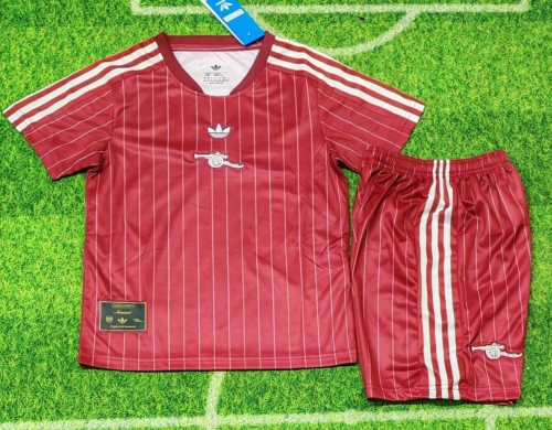 Kids 2026/27 Retro Arsenal Red Kids/Youth Soccer Uniform-507