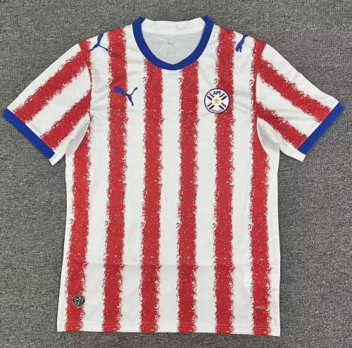 2026/27 Paraguay Home Red &White Thailand Soccer Jersey AAA-320/47/416
