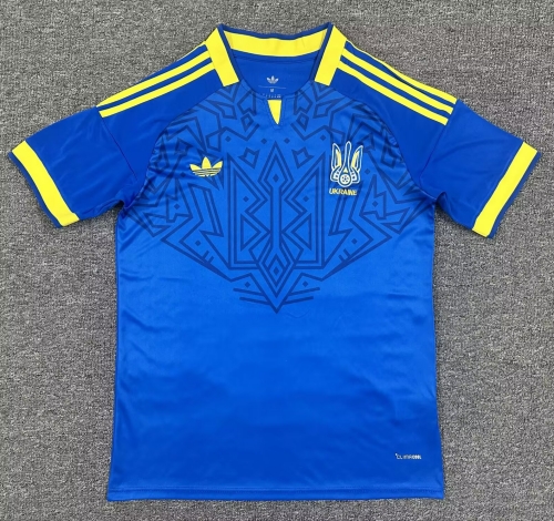 2026/27 Ukraine Away Blue Thailand Soccer Jersey AAA-40/23/709