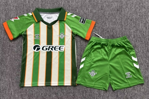 Kids 2026/27 Real Betis White & Green Kids/Youth Soccer Uniform-62/JY