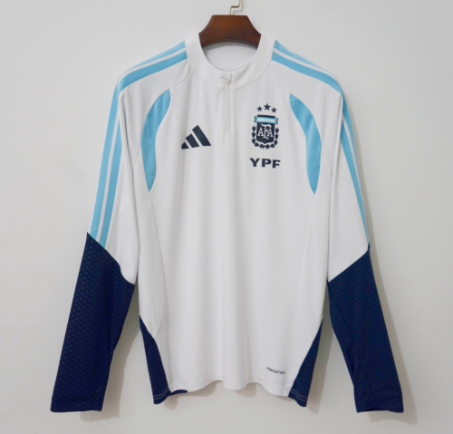 2026/27 Argentina White Thailand Soccer Tracksuit Top-66