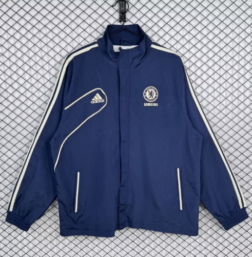 12/13 Retro Version Chelsea Royal Blue Windbreaker Hoodies Top-503