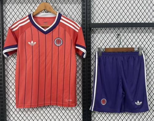 Kids 2026/27 Scotland Away Orange Kids/Youth Soccer Uniform-530/123/522