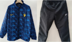 2026/27 France Royal Blue Soccer Windbreaker Uniform-XH
