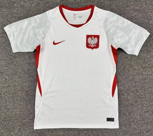 2026/27 Poland Home White Thailand Soccer Jersey AAA-1040