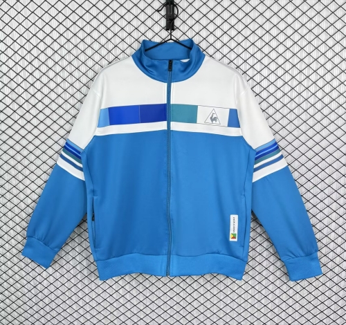 1986 Retro Version Argentina Blue Soccer Jacket Top-503