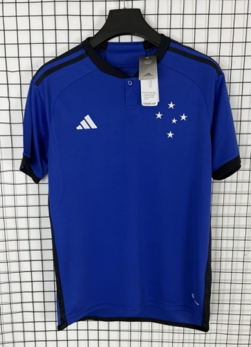 2023/24 Cruzeiro EC Home Blue Thailand Soccer Jersey AAA-510