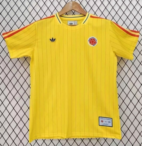2026/27 Colombia Yellow Thailand Soccer Jersey AAA-23/510