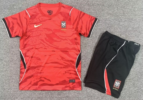 Kids 2026/27 Korea Republic Home Red Kids/Youth Soccer Uniform-123/JY/507