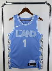 2025 Season City Version Cleveland Cavaliers NBA Blue #1 Jersey-311