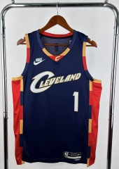 2026 Season Retro Version Cleveland Cavaliers NBA Royal Blue #1 Jersey-311