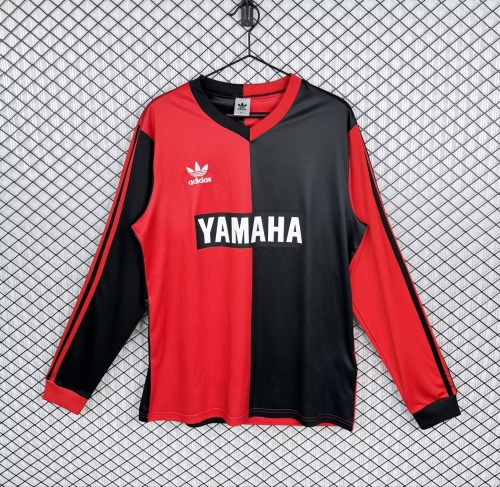 90/93 Retro Version Club Atlético Newell's Old Boys Red & Black LS Thailand Soccer Jersey AAA-503