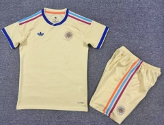 Kids 2026/27 Curaçao Away Yellow Kids/Youth Soccer Uniform-1040