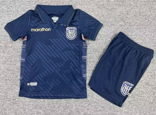 Kids 2026/27 Ecuador Away Royal Blue Kids/Youth Soccer Uniform-1040/JY/208