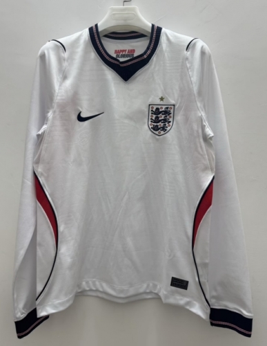 2026/27 England Home White LS Thailand Soccer Jersey AAA-410