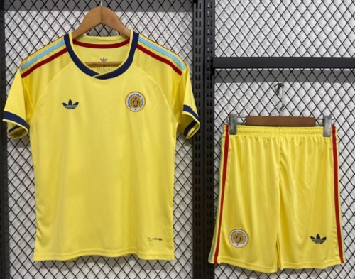 Kids 2026/27 Curaçao Away Yellow Kids/Youth Soccer Uniform-522/208