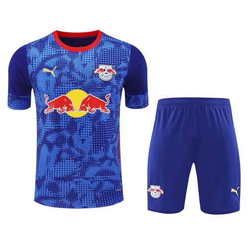 2025/26 RB Leipzig Blue Thailand Soccer Training Uniform-418