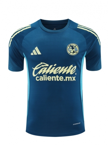 2025/26 Club América Lake Blue Thailand Soccer Training Jerseys-418