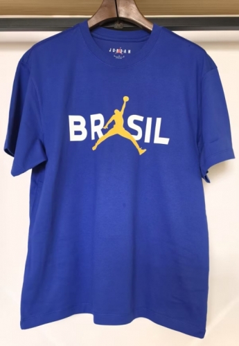 2026/27 Brazil Blue Thailand Soccer T-Shirts-308