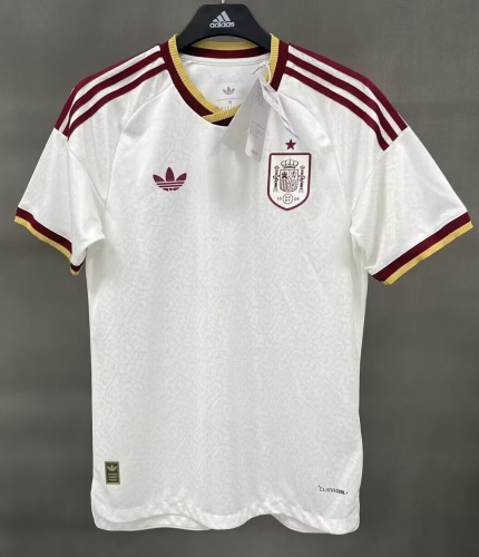 Player Version 2026/27 Spain Away White Thailand Soccer Jersey AAA-703/88