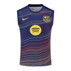 2025/26 Barcelona Red & Blue Thailand Soccer Training Vest-418