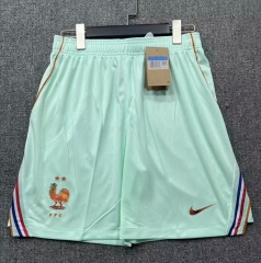 2026/27 France Away Green & White Thailand Soccer Shorts-315